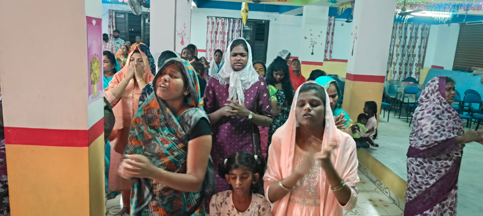 Sunday worship service